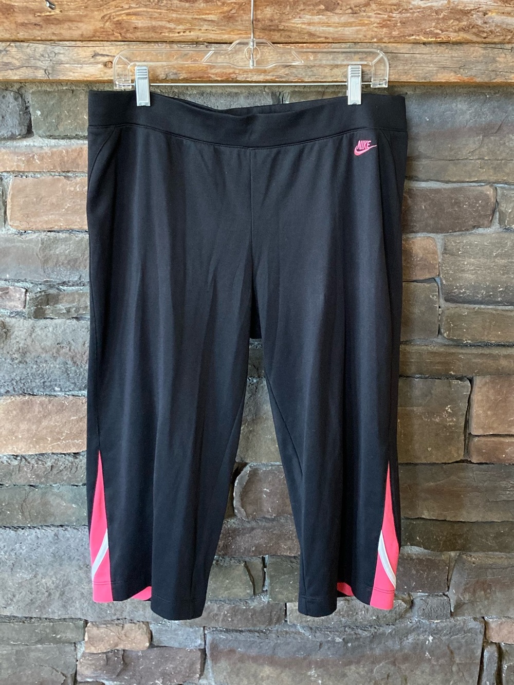 Nike Cropped Capri Y2K Track Pants Size L